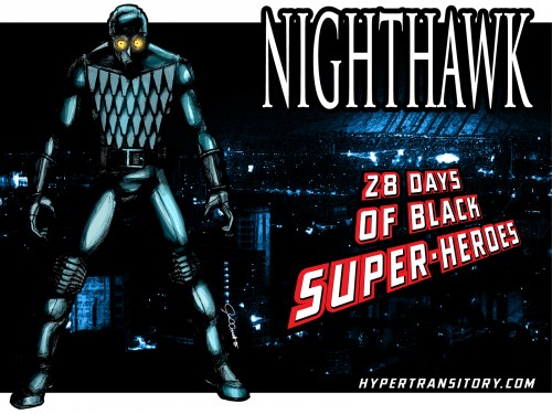 Nighthawk art by john garrett